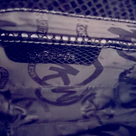 MICHAEL KORS RARE VINTAGE METALLIC PYTHON ID CHAIN SHOULDER BAG - Picture 14 of 15